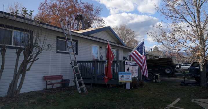 Missoula company donates roof to former Vietnam War Veteran in need