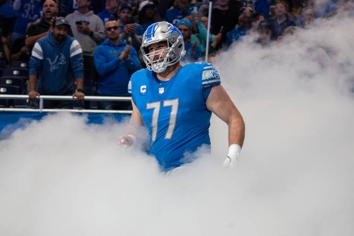 Lions knew Frank Ragnow had hamstring issue, but the severity was a surprise
