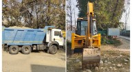Police seize 2 vehicles involved in illegal mining in Pulwama