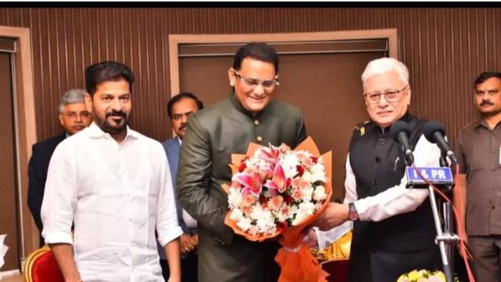 Azharuddin alloted as Public Enterprises, Minorities Welfare Portfolios