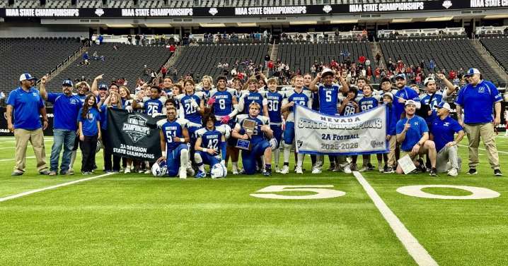 Needles football wins 2nd NIAA State Championship; 4th in school history