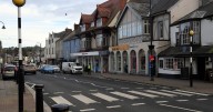 Huge vehicles driving through Welsh town ruins its Christmas lights