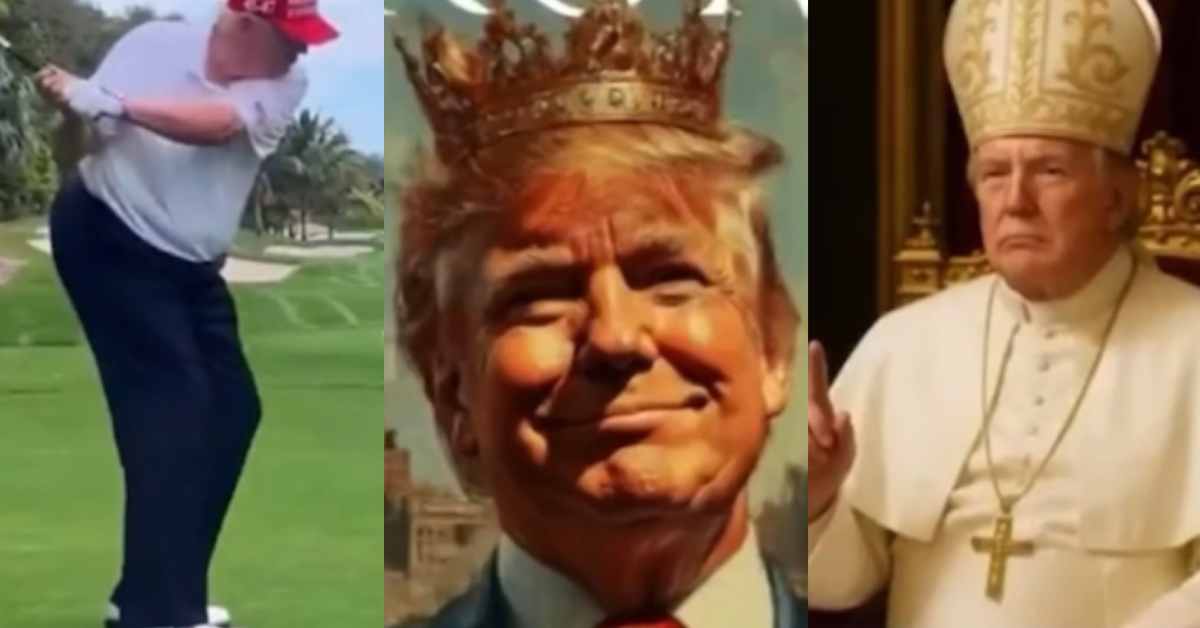 Trump Shares Video Calling Himself “Daddy,” Wearing Crown Amid Shutdown
