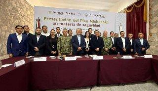 Harfuch supervisa seguridad en Michoacán y refuerza Plan por la Paz