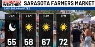 Farmers Market Forecast Saturday