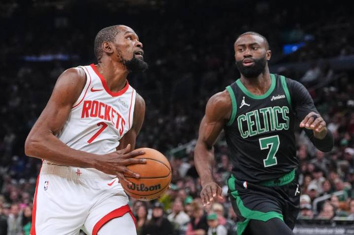 Durant anota 26 y Rockets aplastan 128-101 a Celtics – Chicago Tribune