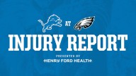 Lions at Eagles injury report: Nov. 14