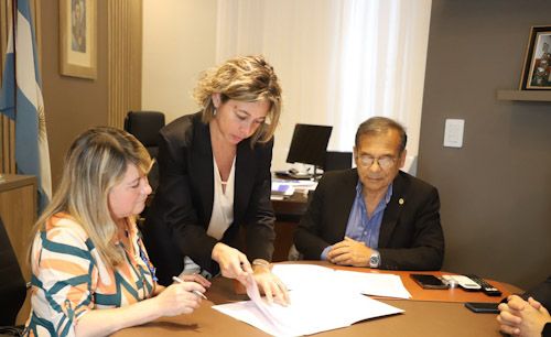 Convenio de Salud Pública, con el Rotary Club Corrientes Sur y la Facultad de Ciencias de la Salud y Bienestar