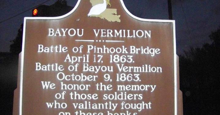 Two Civil War battles fought at Lafayette's Pinhook Bridge