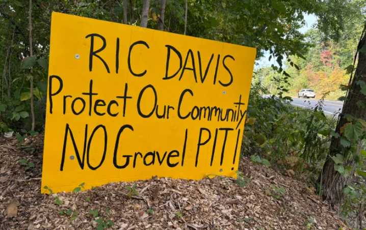Proposed gravel pit on hold amid resident concerns