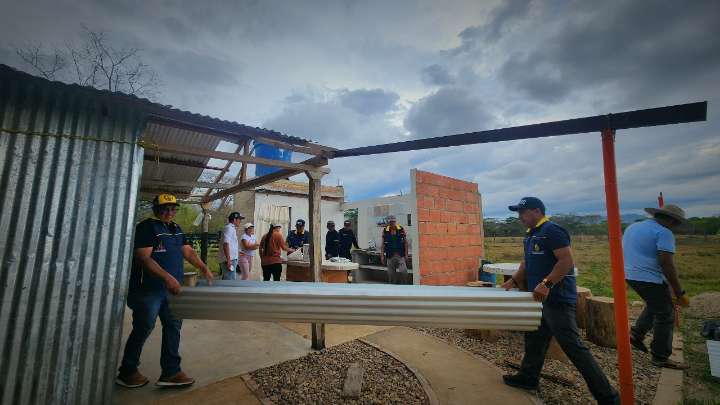 La Gobernación atendió a las primeras familias afectadas por las lluvias en Casanare