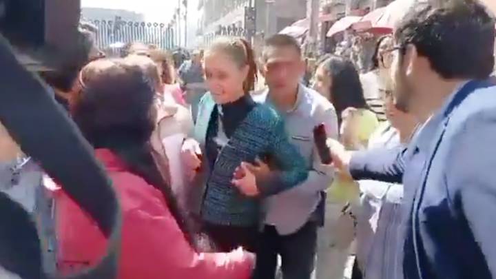 El episodio de acoso a Sheinbaum pone el foco en la falta de seguridad presidencial y la violencia a las mujeres