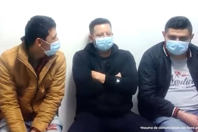 A la cárcel tres policías que llevaban drogas, armas y propaganda del ELN en Bogotá