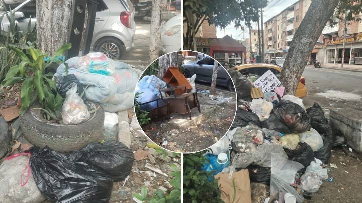 Cali: Basuras, escombros y malos olores generan afectaciones en el barrio Los Alcázares; autoridades responden