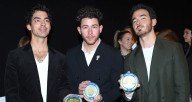 Jonas Brothers Inducted Into New Jersey Hall of Fame! | Danielle Jonas, Frankie Jonas, Joe Jonas, Jonas Brothers, Kevin Jonas, Kevin Jonas Sr, Mikie Sherrill, Nick Jonas | Celebrity News and Gossip | 