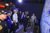 Presidente Jerí supervisó la implementación del puesto de comando temporal del Callao