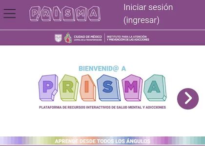 La Ciudad de México lanza «Prisma», la plataforma pública para aprender sobre salud mental y consumo de sustancias psicoactivas, desde todos los ángulos