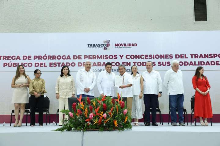 Fortalece Gobierno del Pueblo el transporte en Tabasco