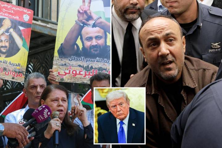 Trump urged to free high-profile Palestinian prisoner Marwan Barghouti