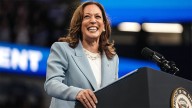 Kamala Harris at Chevalier Theatre in Medford, Mass. today for book tour