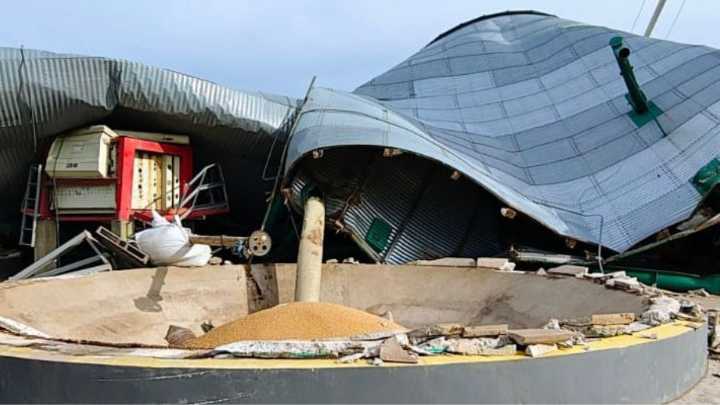Etruria: La Provincia releva los daños ocasionados por la tormenta y asiste al municipio