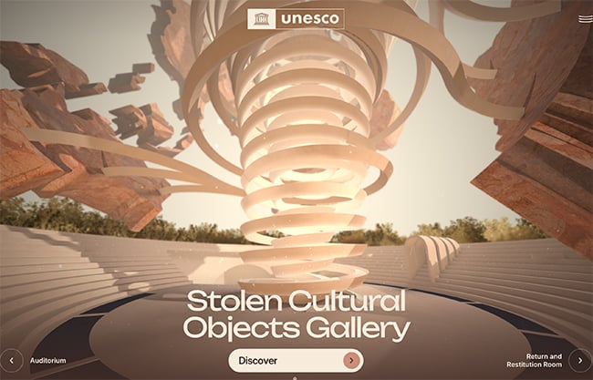 UNESCO inaugura Museo Virtual de Objetos Culturales Robados en el mundo