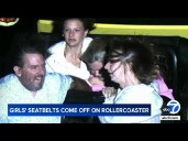 Couple help secure young girls on Worlds of Fun roller coaster after alleged seat belt malfunction
