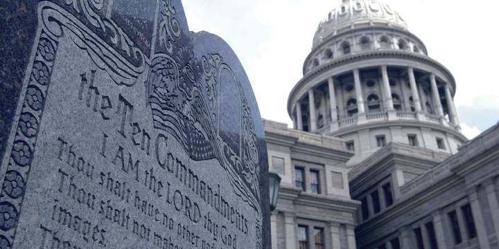 Judge blocks Texas mandate for Ten Commandments to be displayed in classrooms