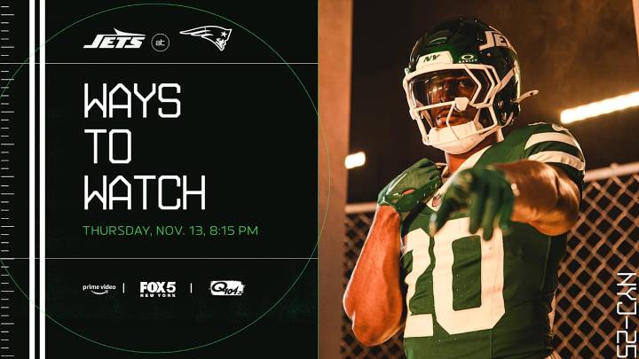 Ways to Watch and Listen | Jets at Patriots