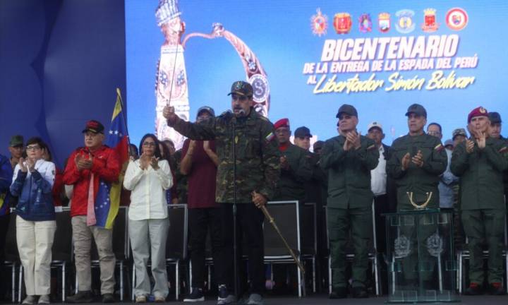 Presidente Maduro: «La patria sagrada se hace respetar ¡Prohibido fallar!»