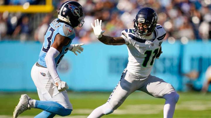 Jaxon Smith-Njigba, Christian McCaffrey battling in NFL standings, for history