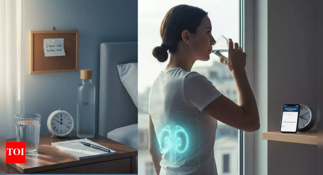 Water timing that helps your kidneys: Why spaced sips beat late