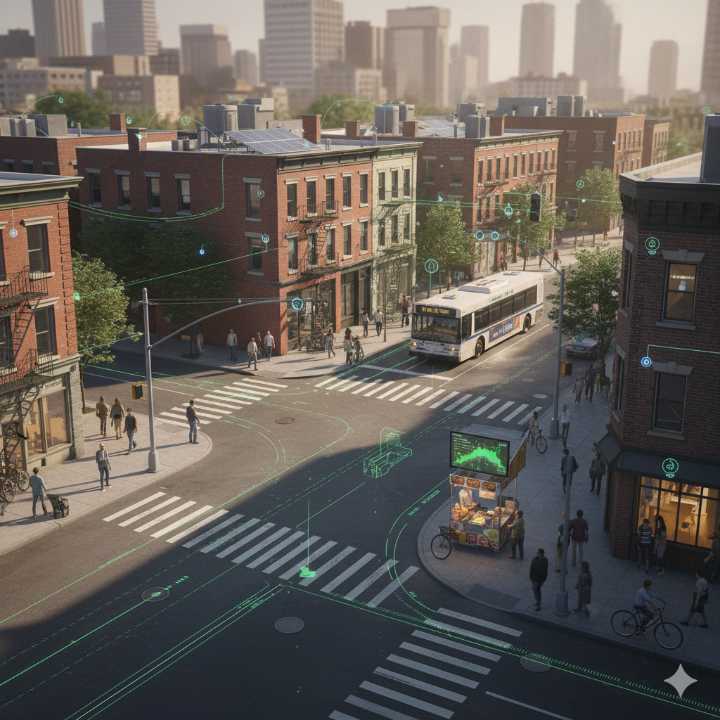 La ciudad que se está volviendo inteligente sin pedir permiso