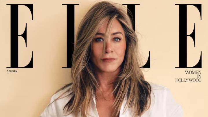 Jennifer Aniston protagoniza la tapa de la revista Elle dedicada a las mujeres de Hollywood