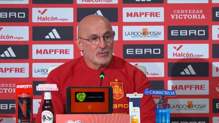 Luis de la Fuente explica su negativa a saludar al juez de línea: "No lo he visto"