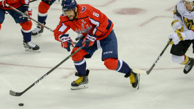 Ovechkin Accidentally Passes the Puck