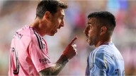 Lionel Messi y Maxi Moralez encendieron la final del Este con un duro intercambio