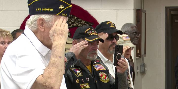 Jacksonville heroes honored at annual Veterans Day observance
