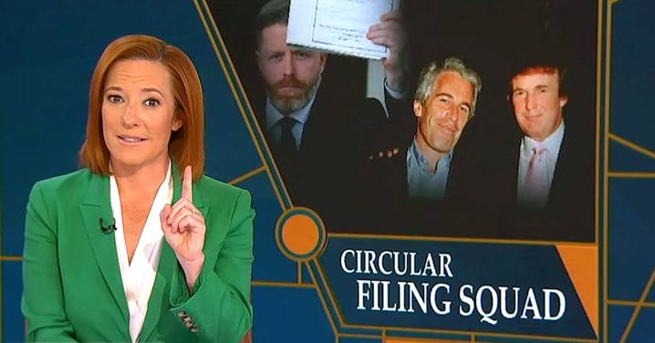Jen Psaki Pounds Trump Over Epstein-Fueled Unpopularity: ‘Manosphere’ Turned