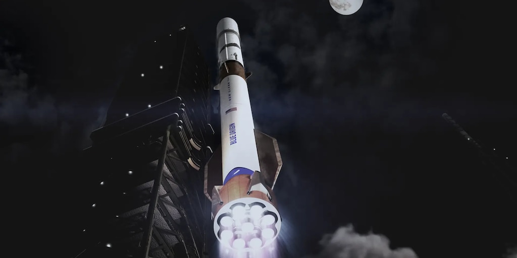Blue Origin, de Jeff Bezos, presenta la versión mejorada de su cohete New Glenn para competir con Starship de Elon Musk
