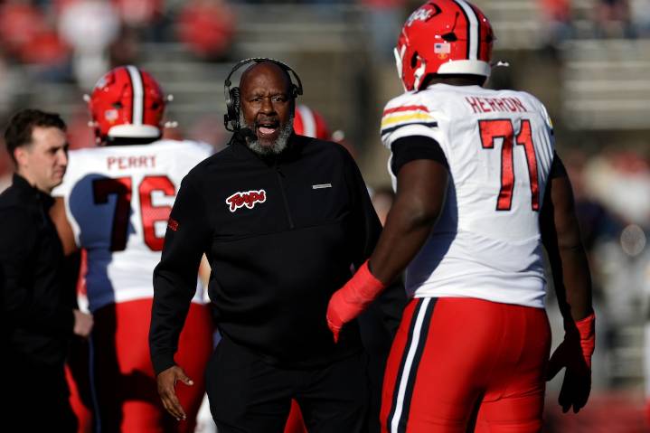 Maryland coach gets promise of more NIL support, preps for Michigan