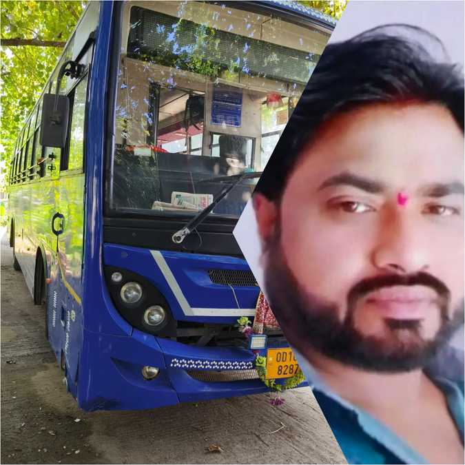 OSRTC driver dies of heart attack after safely handing over bus steering to co