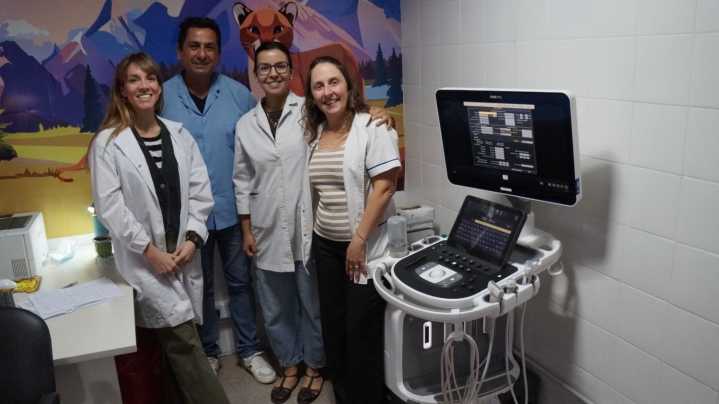 El Hospital Rawson incorporó un ecógrafo pediátrico de última generación
