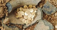 103 ancient gold coins unearthed beneath Chola-era Shiva temple in Tamil Nadu