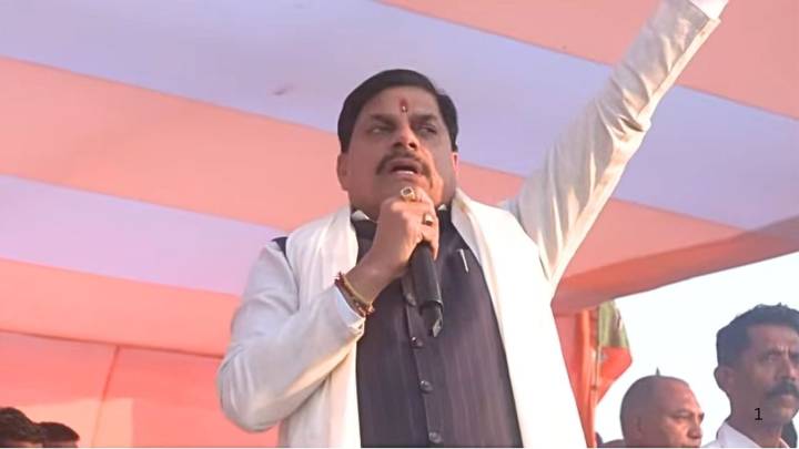 MP CM Mohan Yadav campaigns in Bodh Gaya, backs NDA candidate Shyamdev Paswan in Bihar Polls