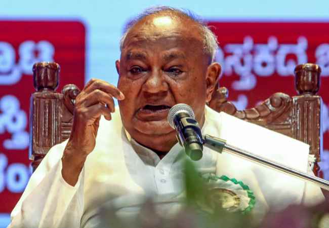 Deve Gowda congratulates NDA for Bihar polls victory, says oppn's...