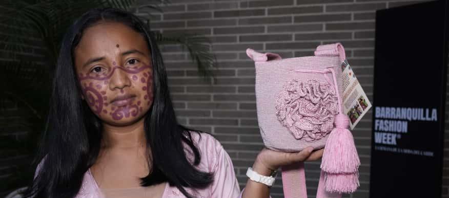 Wayalupe, inspiración Wayúu y la Virgen de Guadalupe en Barranquilla Fashion Week