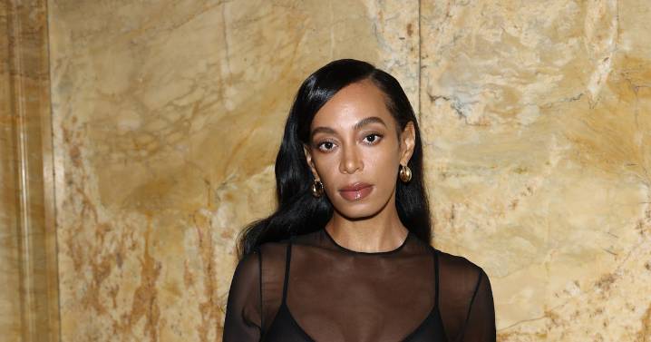 Solange Knowles Puts a Literary Twist on Naked Dressing