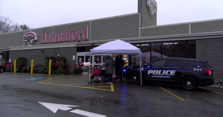 Bucksport Police Department hosts "Fill the Cruiser" to support families facing cancer