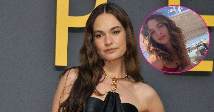 Lily James Shares Sizzling Swimsuit Snaps From Luxe Australia Trip: Photos